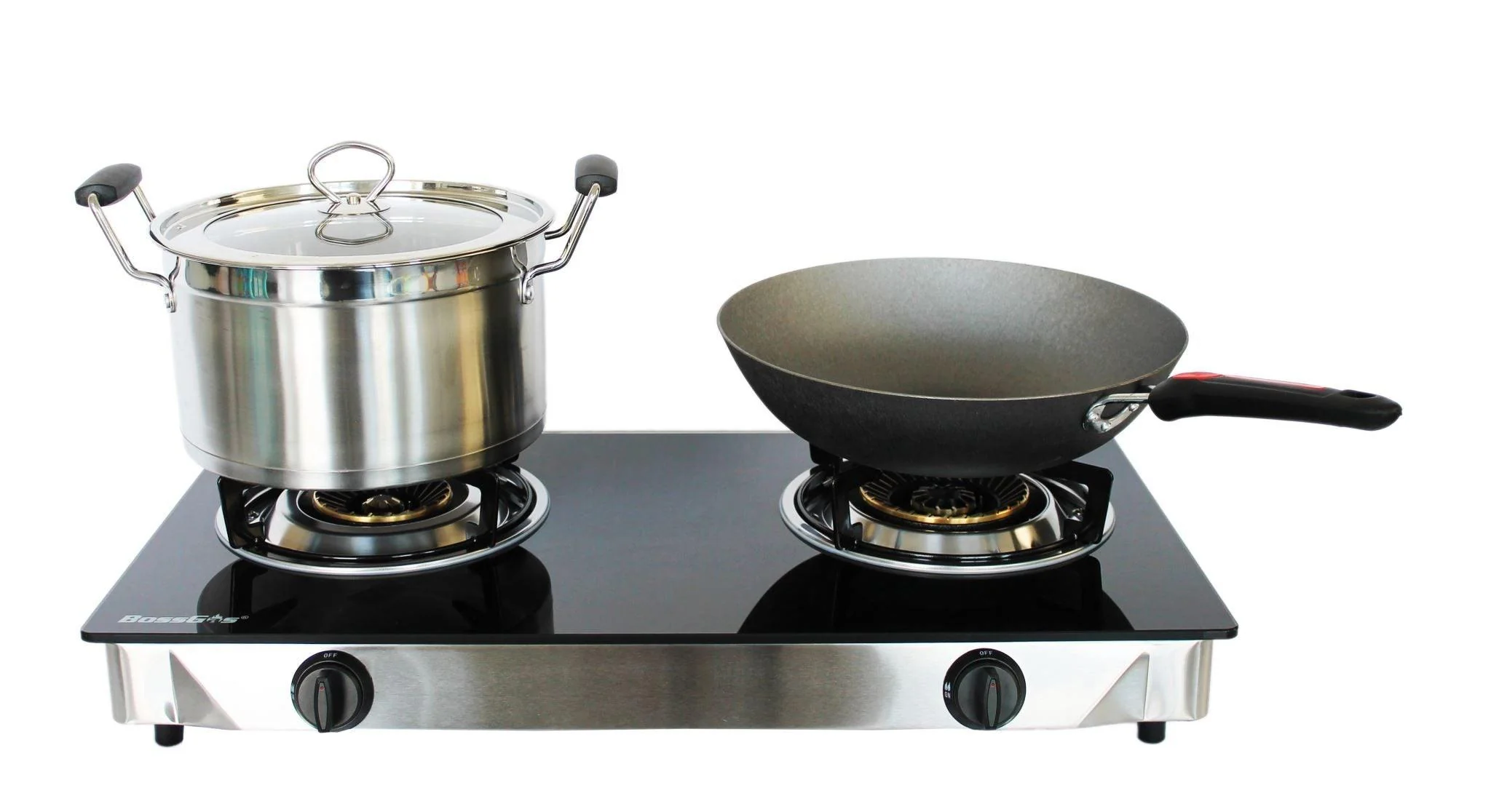 Double tempered glass WOK Gas Burner NZ Certified Gas Stove For INDOOR use (2 weeks special) - Image 4