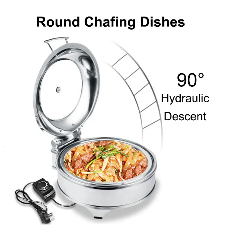 Electric Chafing dish/ Bain Marie Hot Food Warmer 1 GN 6 Litre - Image 3