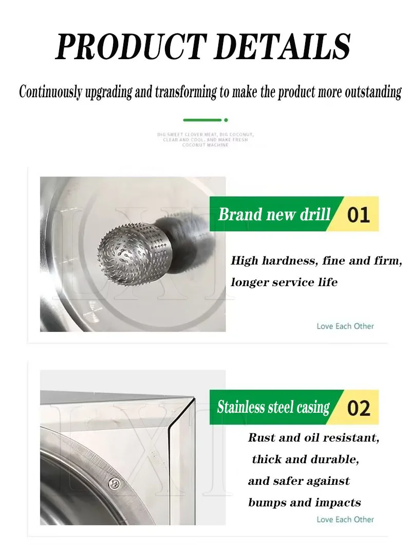 Electric Coconut Grater/Scraper/Shredder Big - Image 3