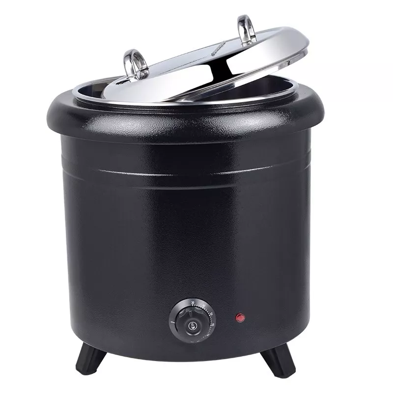 Electric Soup Kettle Soup Buffet Food Warmer Container 13L - Image 3