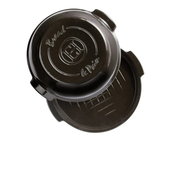 Emile Henry Round Bread Baker - Charcoal (online only) - Image 5