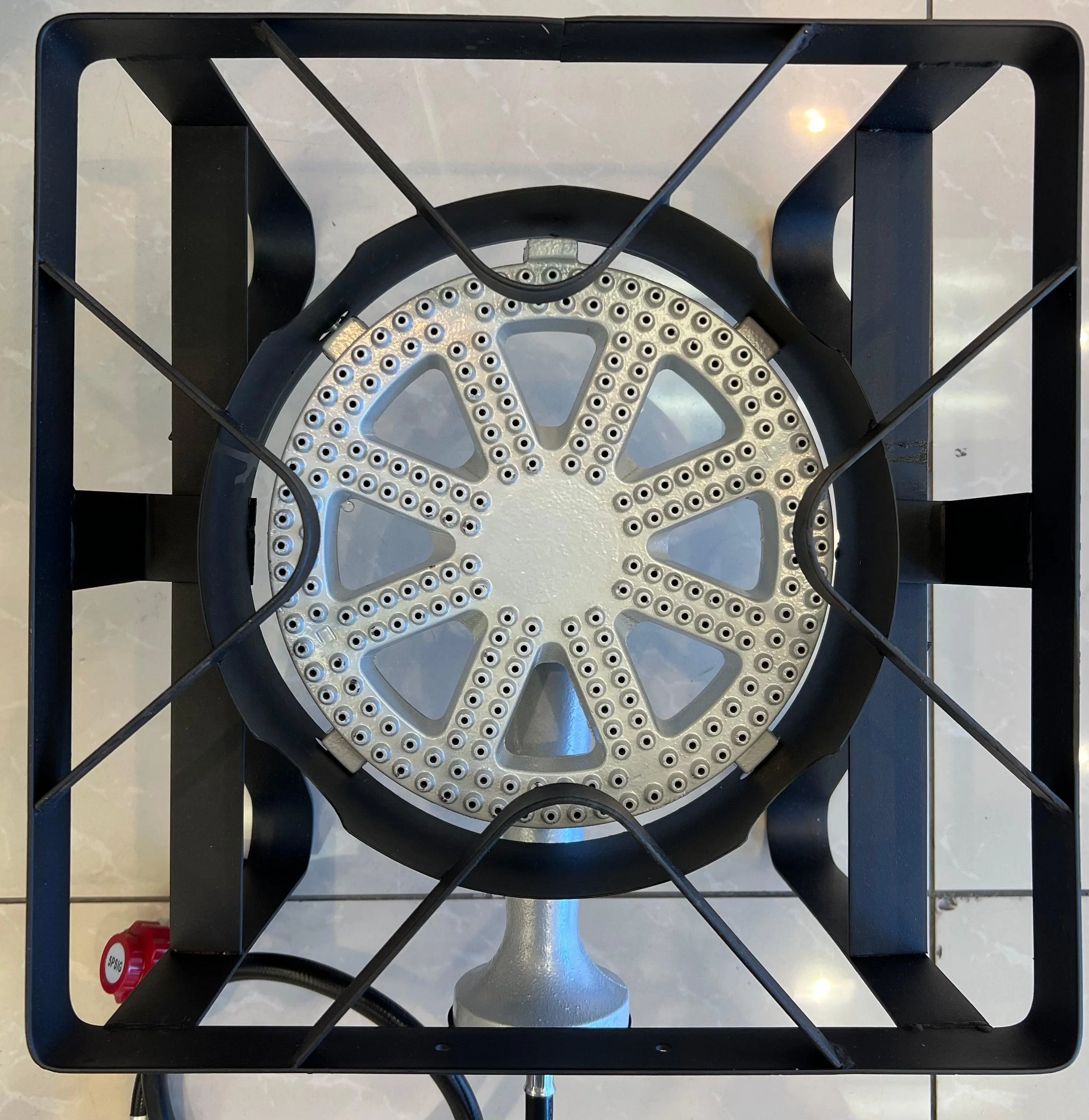 Large Cast Iron High Pressure Boiling Burner 5PSI - Image 4