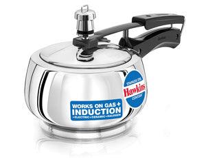 Hawkins 1.5 Litre stainless steel pressure cooker SSC15