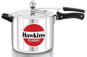 Hawkins Classic Aluminum Pressure Cooker, 6.5 Litre CL65