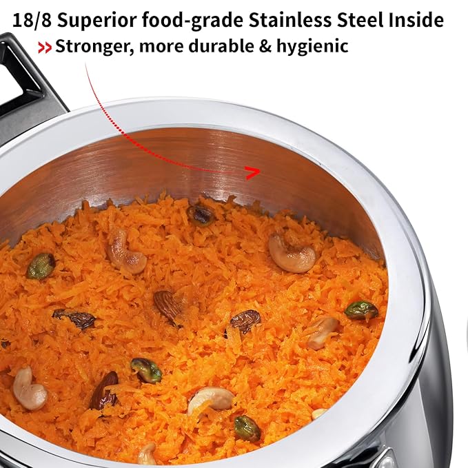 Hawkins Contura Tri-Ply Stainless Steel 5 Litre (SSTCO50) - Image 2