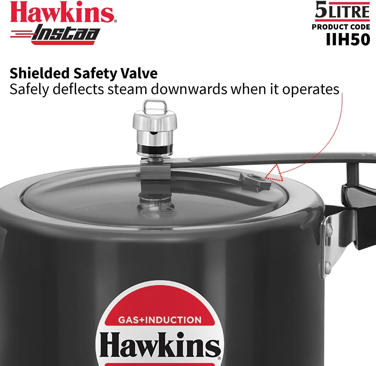Hawkins Instaa 5 Littre CODE: IIH50 induction compatible