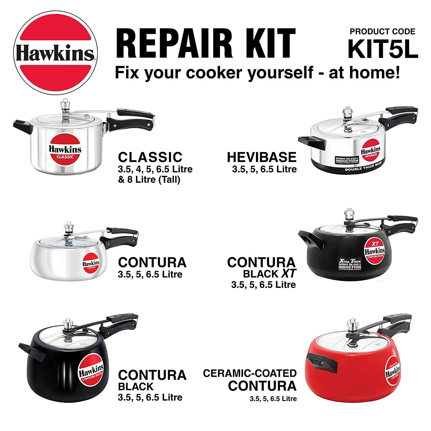 Hawkins Repair Kit	CODE: KIT5L - Image 2