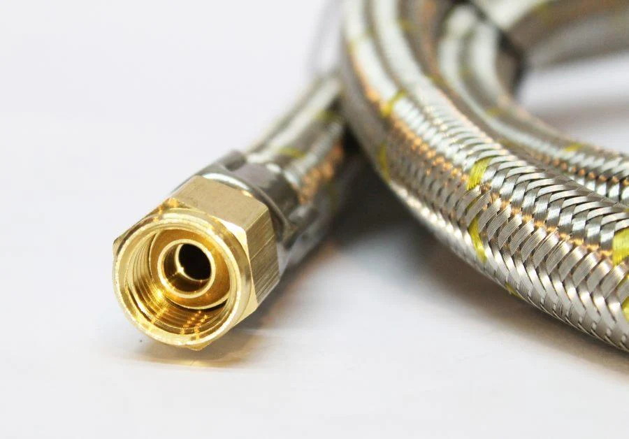 High Pressure Gas Regulator with Stainless Steel Hose 20PSI 138kPa - Image 6