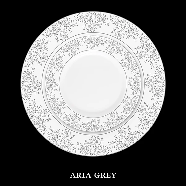 La Opala Diva, Velvett Collection, Opal Glass Dinner Set 35,45 and 62 pcs, ARIA GREY - Image 2
