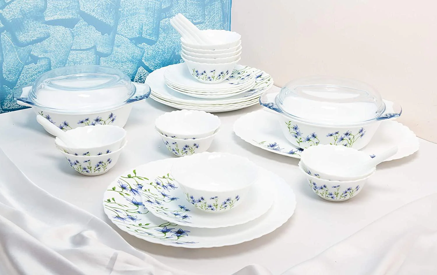 La Opala Eternal Joy dinner set 45 pc