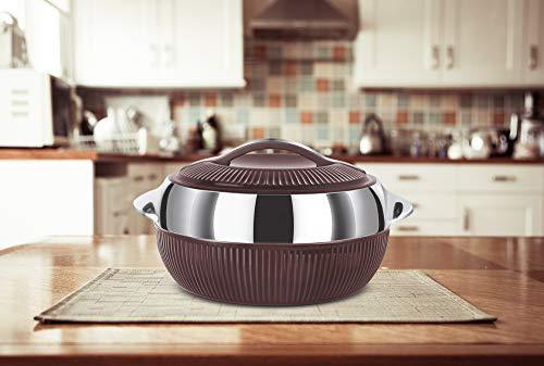 Milton Fiesta 2500ml Insulated Inner Stainless Steel Casserole