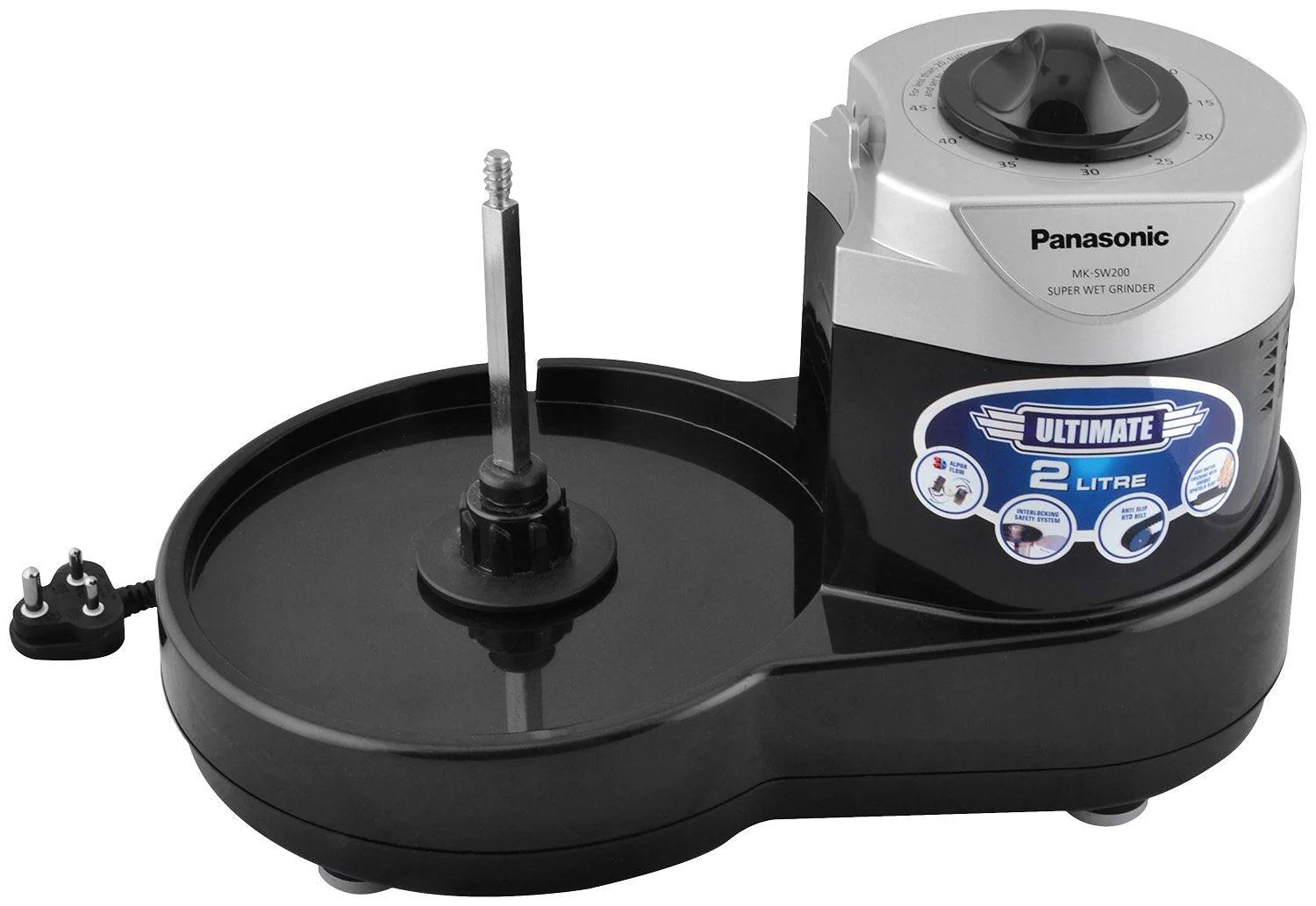 Panasonic ultimate wet grinder MK-GW200 black 2L - Image 4