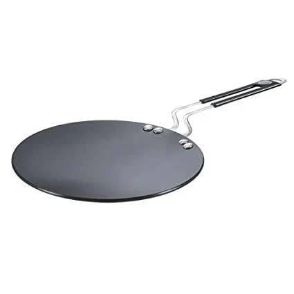 Prestige Hard Anodised Cookware Induction Base Paratha Tawa, 265mm