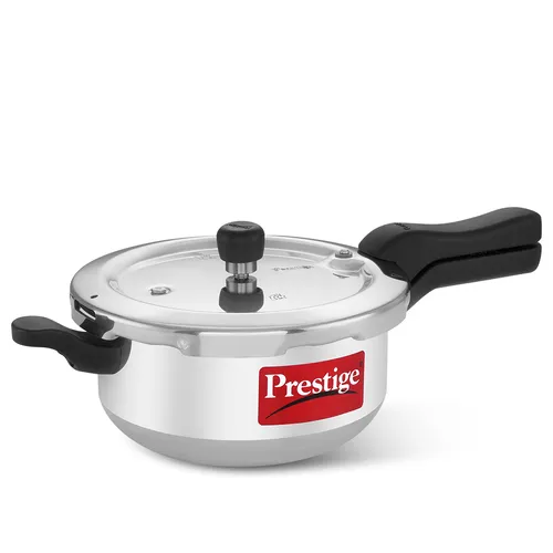 Prestige Svachh Aluminium Anti Bulge Gas and Induction Compatible Pan Pressure Cooker, 3.5 L - Image 3