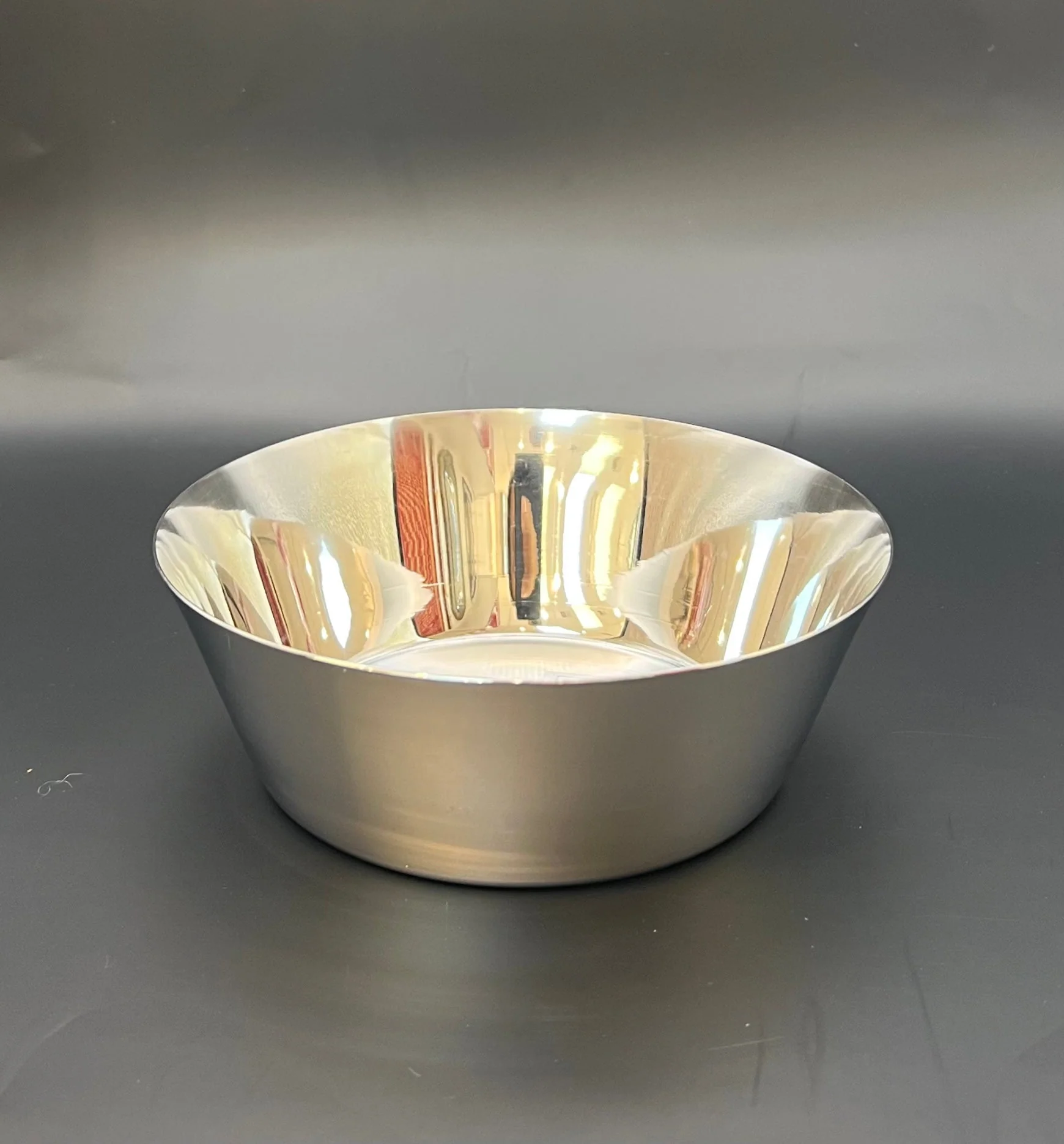 Sapphire Stainless Steel Bowl/baati (dia 14cm deep 5.5 cm) Approx.