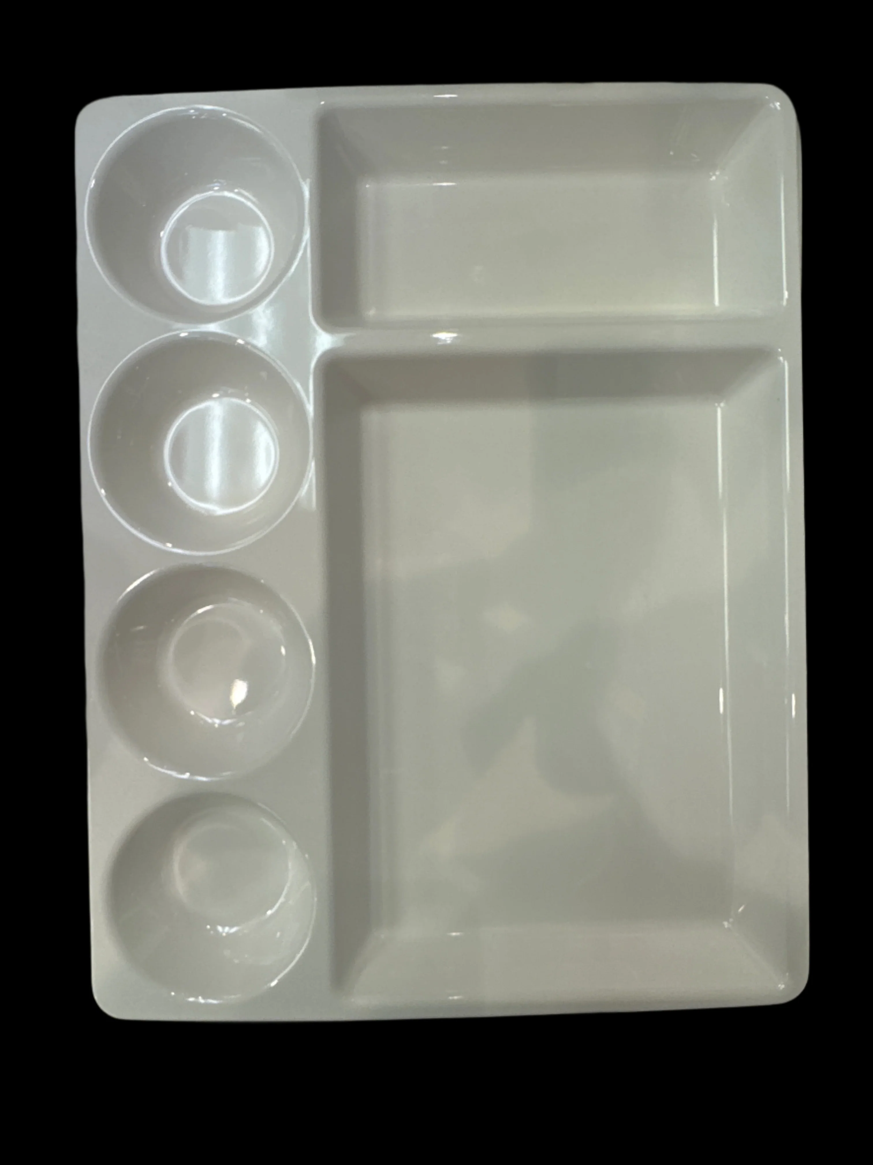 SERVEWELL Melamine 6  Partition Plate 1pc - Image 3