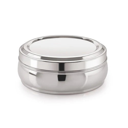 Stainless Steel Container/ Puri Dibba Belly - Image 2