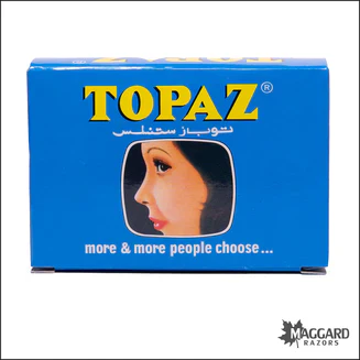 Topaz Stainless Double Edge Safety Razor Blades, 50 blades - Image 2