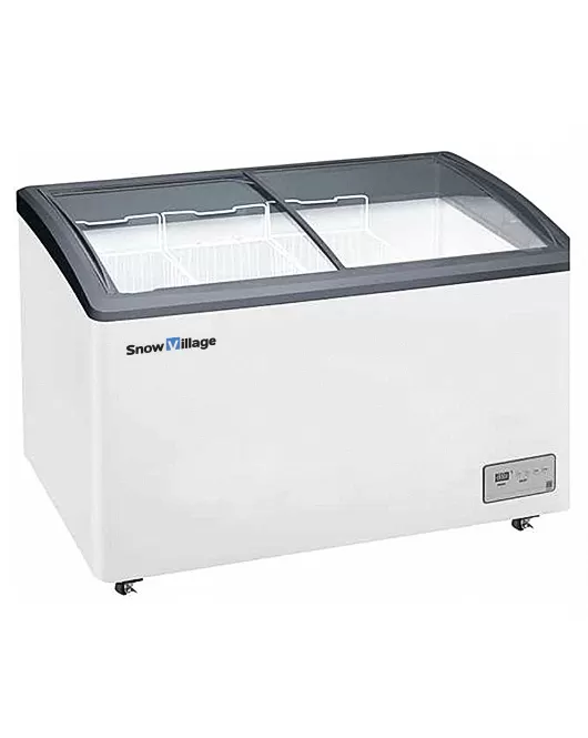 Two Sliding Glass Lids Dual Temperature Chest Freezer SD/SC-258/328YH/400Y Product Code: SD/SC-258/328YH/400y